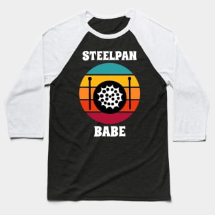 Steelpan Babe Baseball T-Shirt